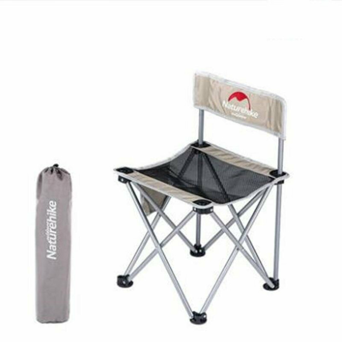 Стілець складаний Naturehike NH16J001-J, 600D Oxford /сталь, хакі 