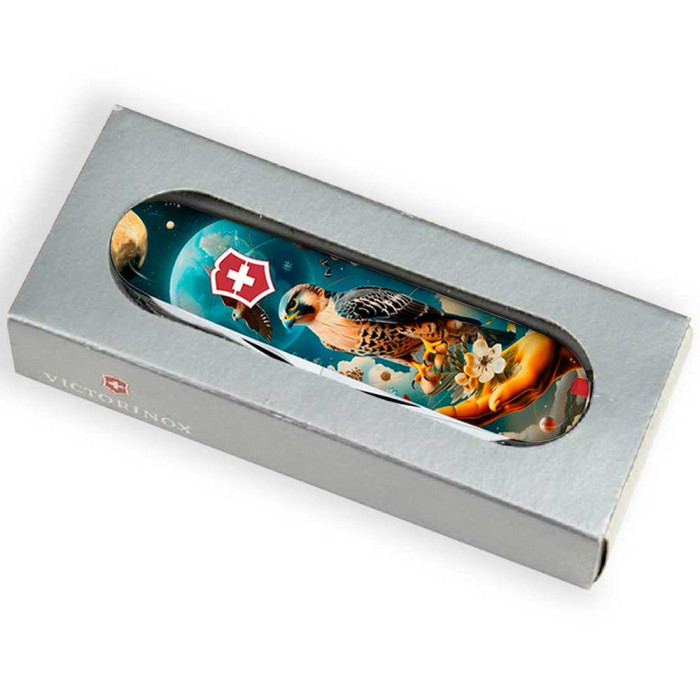 Складаний ніж Victorinox CLIMBER UKRAINE Сокіл-захисник 