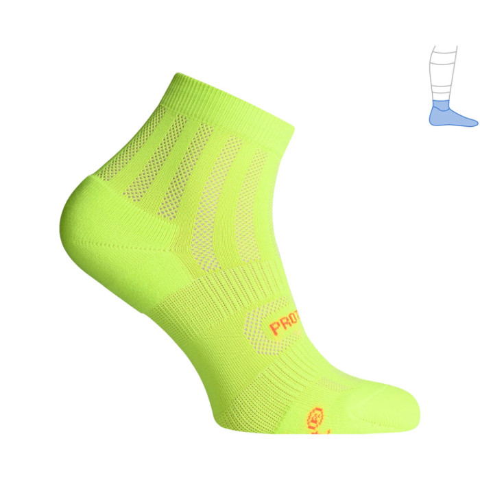 Функціональні шкарпетки Protector ShortDry літні жовто-салатові M 40-43 