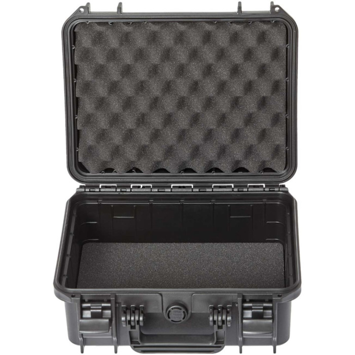 Кейс MEGAline 300х225х132mm, IP67 Waterproof, чорний 