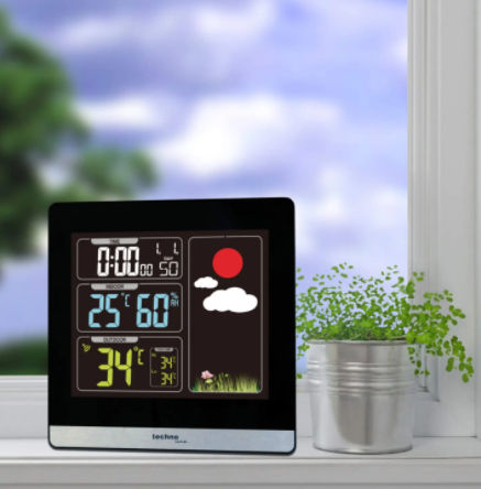 Метеостанція Technoline WS6448 - чорна 