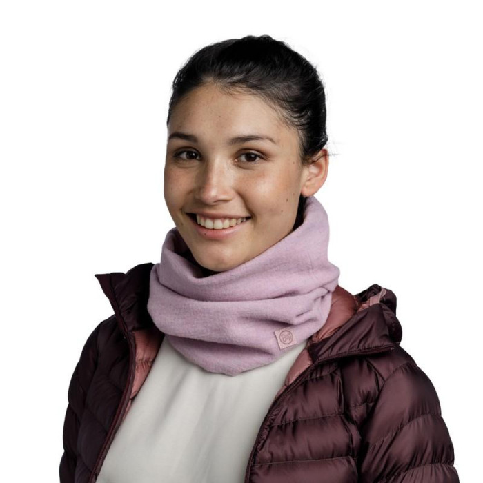 Шарф-труба Buff Merino Fleece solid Lilac Sand 