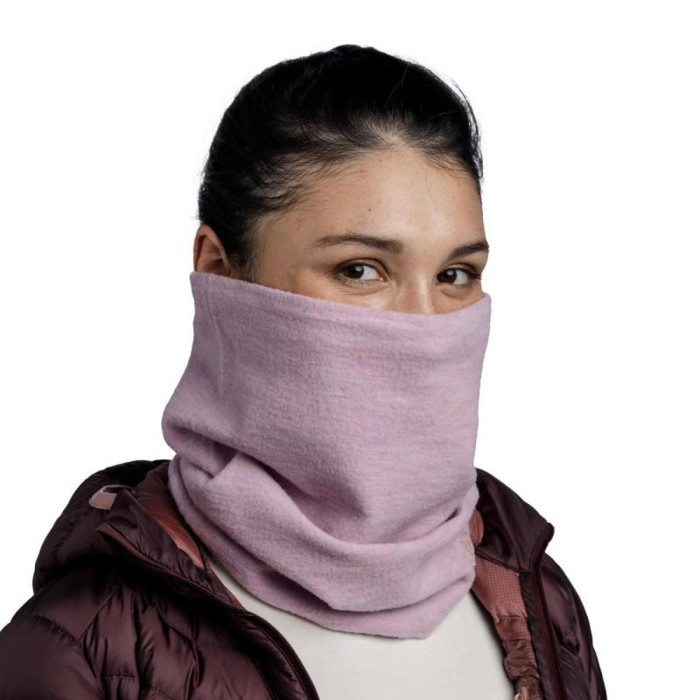 Шарф-труба Buff Merino Fleece solid Lilac Sand 