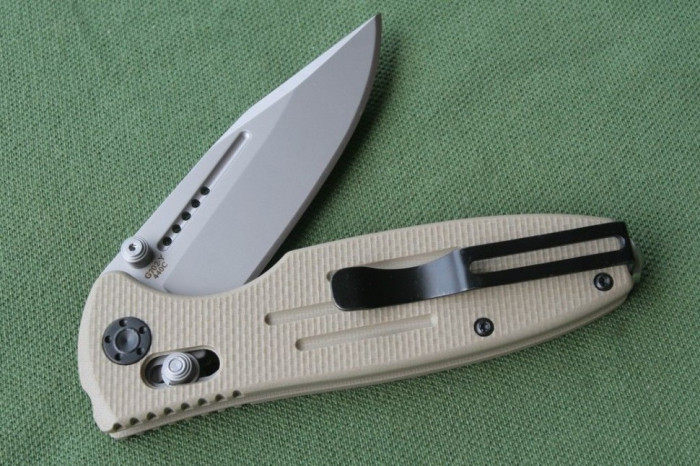 Ніж Ganzo G702, жовтий 