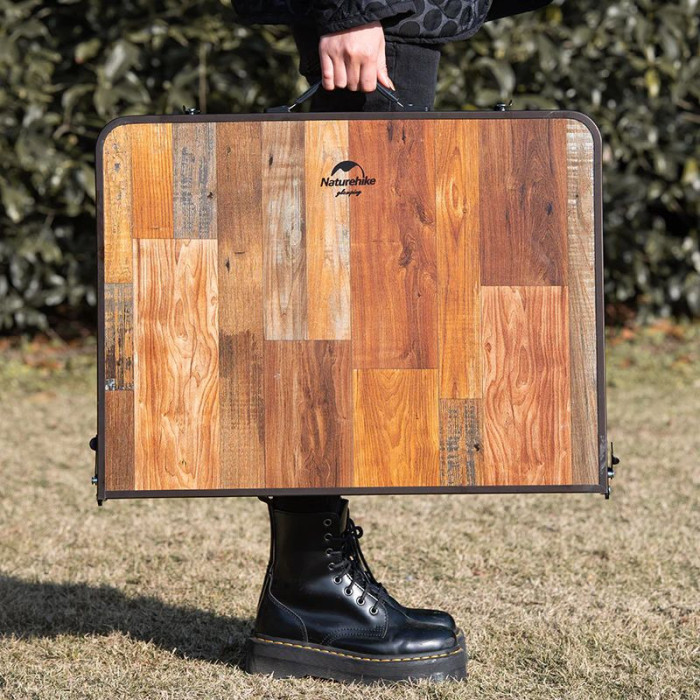 Cтіл розкладний Naturehike L MDF outdoor folding NH20JJ028 Темне дерево 