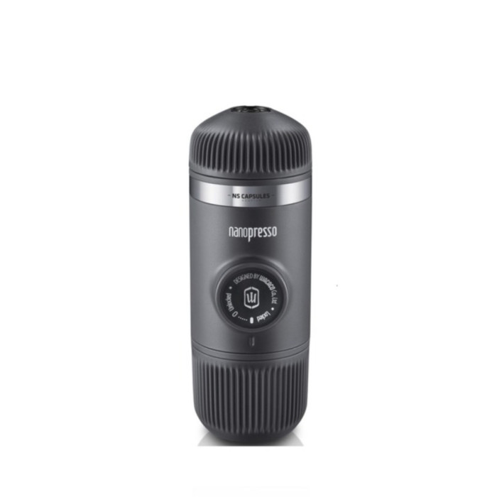 Портативна еспресо-кавоварка Wacaco Nanopresso Grey 
