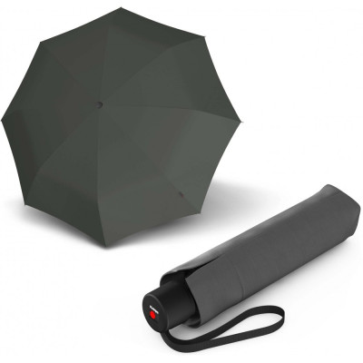 Парасоля Knirps A.050 Dark Grey UV Protection Мех / Складана / 8 спиць / D98x24см