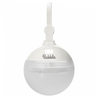 Ліхтар кемпінговий Nitecore Bubble (100 люмен, універсальне кріплення, 4 режими, 3xAAA, USB-C), Snow White
