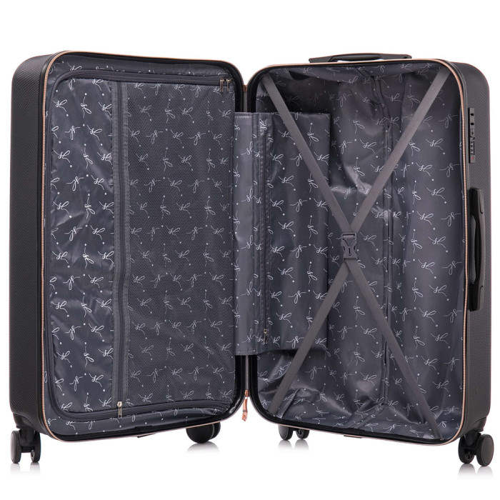 Валіза Semi Line 28" (L) Black (T5722-4)