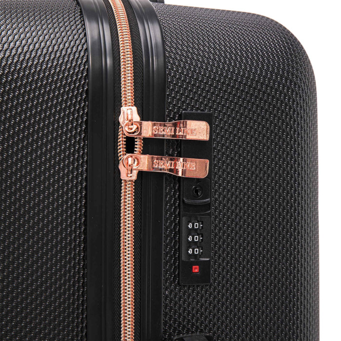 Валіза Semi Line 28" (L) Black (T5722-4)