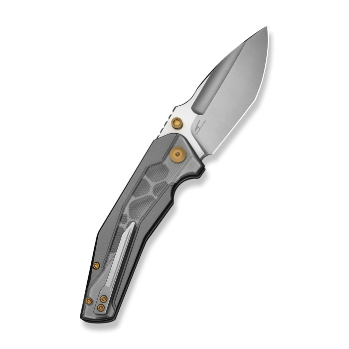 Ніж складаний туристичний Civivi Wellmax (9.1 см) 14C28N / Aluminum сірий