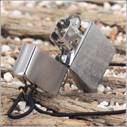 Запальничка Zippo Lossproof Brushed Chrome 275 