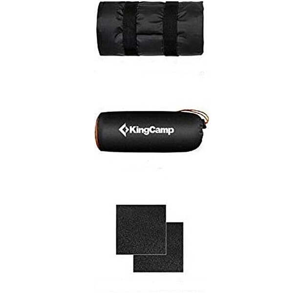 Самонадувний матрац KingCamp SUPER COMFORT SINGLE (KM1905) BLACK 