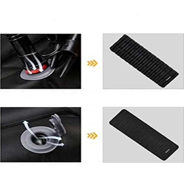 Самонадувний матрац KingCamp SUPER COMFORT SINGLE (KM1905) BLACK 