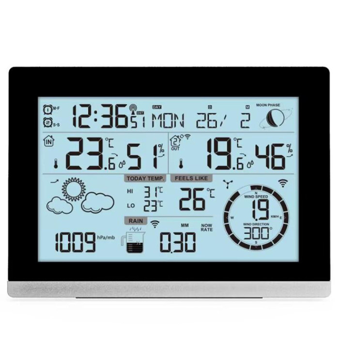 Метеостанція Technoline WS1750 Black (WS1750)