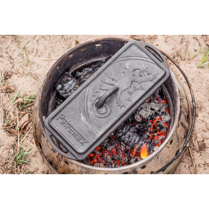 Жарівня чавунна Petromax Loaf Pan with Lid 2,4 л