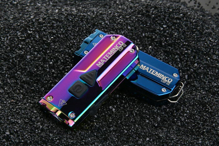 Ліхтар Mateminco CSF02 MINI, сріблястий 