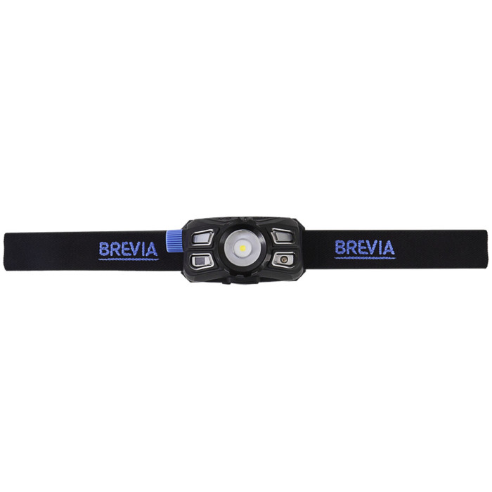 Ліхтар налобний Brevia 400Lm, 5W LED, Zoom, Sensor, 1400mAh IP65 