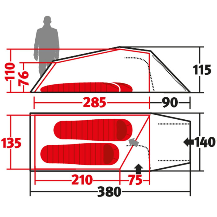 Намет Wechsel Outpost 2 TL Laurel Oak (231069) 