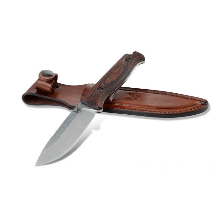 Ніж Benchmade Saddle Mountain Skinner, дерево 