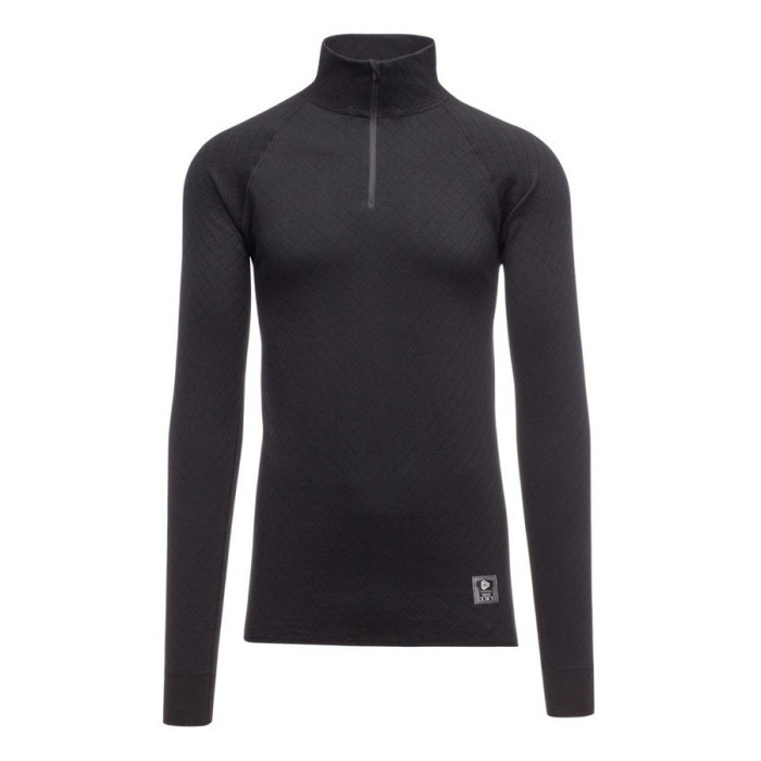 Футболка з довгим рукавом Thermowave 2 in 1 LS Jersey Zip M Black, M 