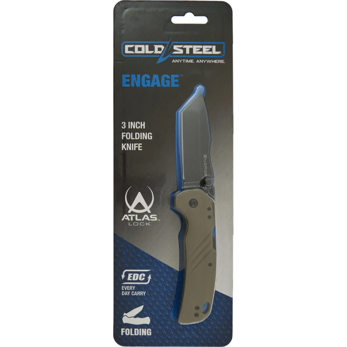 Ніж Cold Steel Engage 3" Tanto Point, блістер odg 