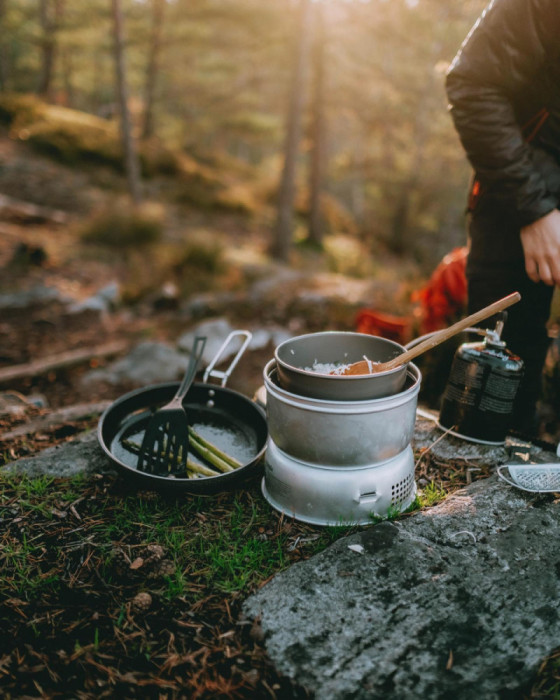 Набір посуду з газовим пальником Trangia Stove 25-23 UL/D/GB (1.75 / 1.5 л) 