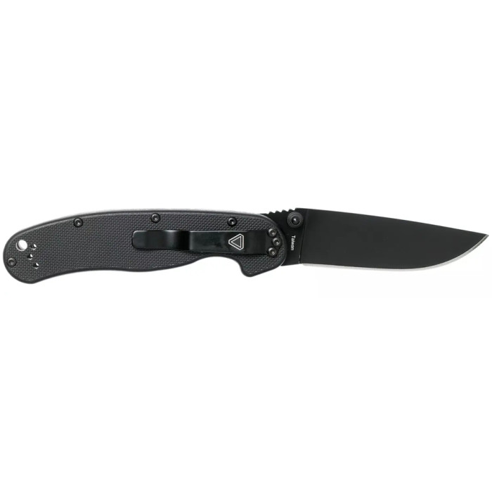 Ніж Ontario Knife RAT II Linerlock D2 black 
