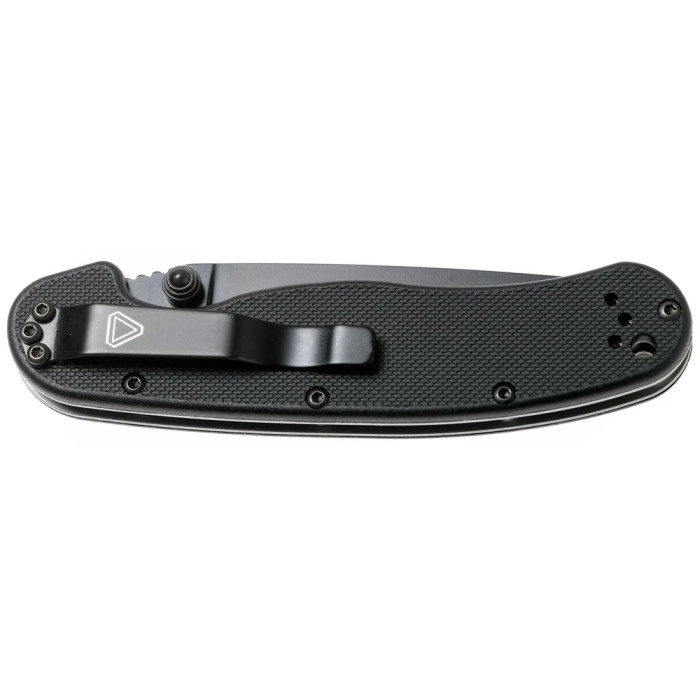 Ніж Ontario Knife RAT II Linerlock D2 black 
