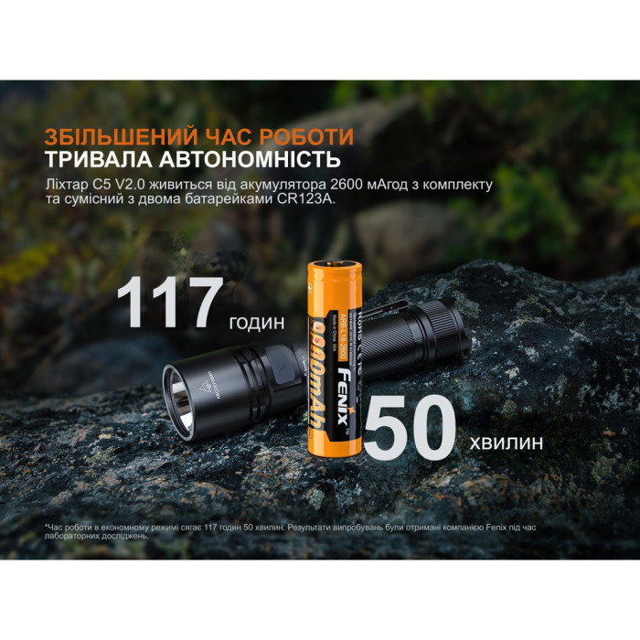 Ліхтар ручний Fenix C5 V2.0 