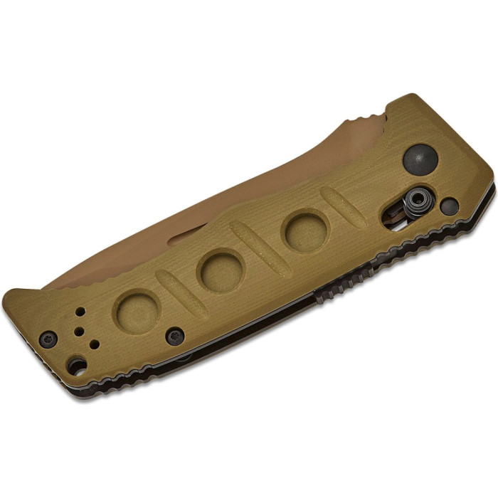 Ніж Benchmade Sibert Mini Auto Adamas, олива 