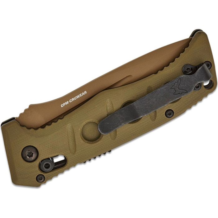 Ніж Benchmade Sibert Mini Auto Adamas, олива 