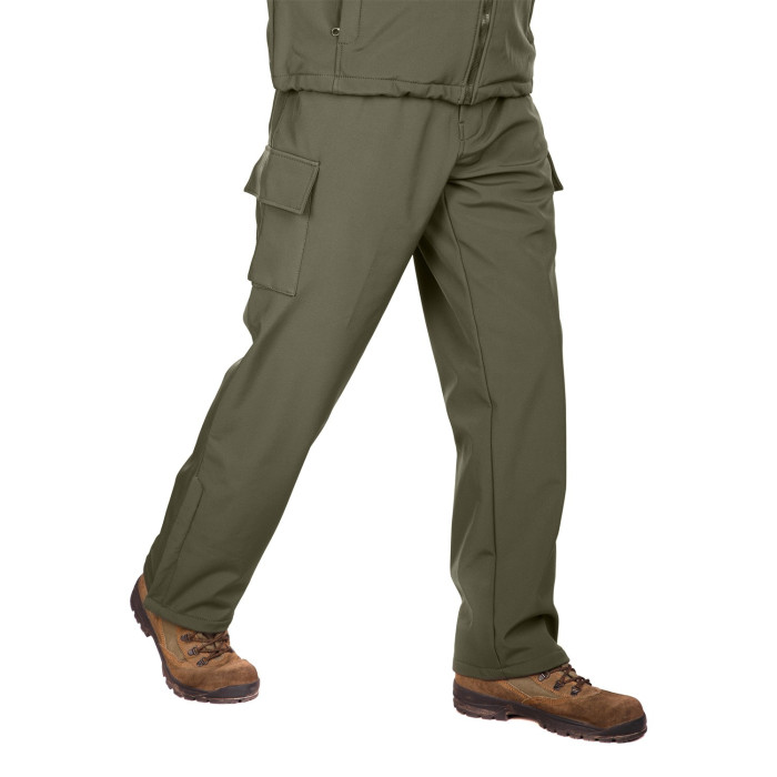 Штани KLOST Soft shell, блискавка в бічному зовнішньому шві, 1007, L 