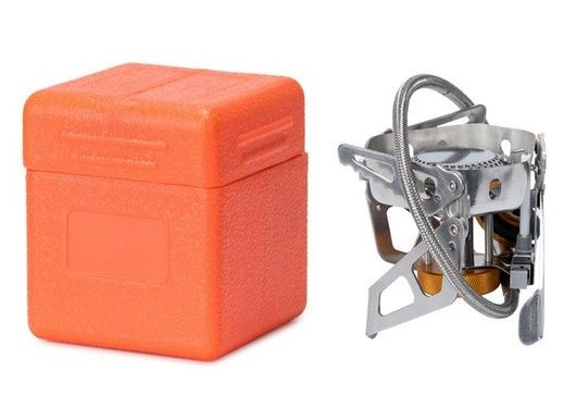 Пальник зі шлангом, п'єзопідпалом і вітрозахистом Tramp TRG-046 