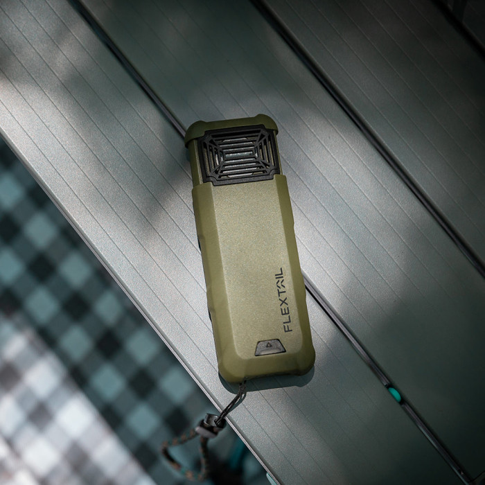 Портативний фумігатор-павербанк Flextail Max Repel S, зелений 