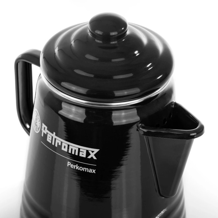 Кавоварка-перколятор Petromax Tea and Coffee Percolator Perkomax 1,3 л Чорний 