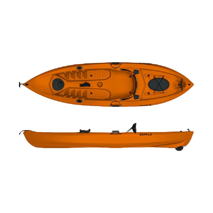 Каяк рибальський SF-1007 SeaFlo, Помаранчевий 