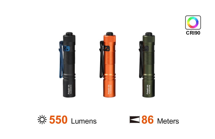 Ліхтар ручний AceBeam Pokelit AA, чорний 