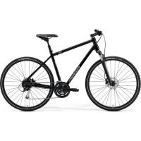 Велосипед Merida 2021 crossway 100 s(47) glossy black (matt silver)