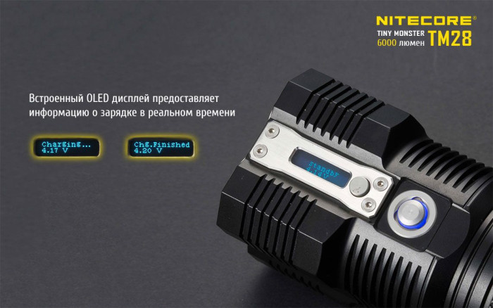 Ліхтар Nitecore TM28, 6000 люмен 