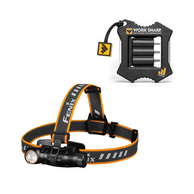 Мультифонар Fenix HM61R LUMINUS SST40 + точилка Work Sharp Micro