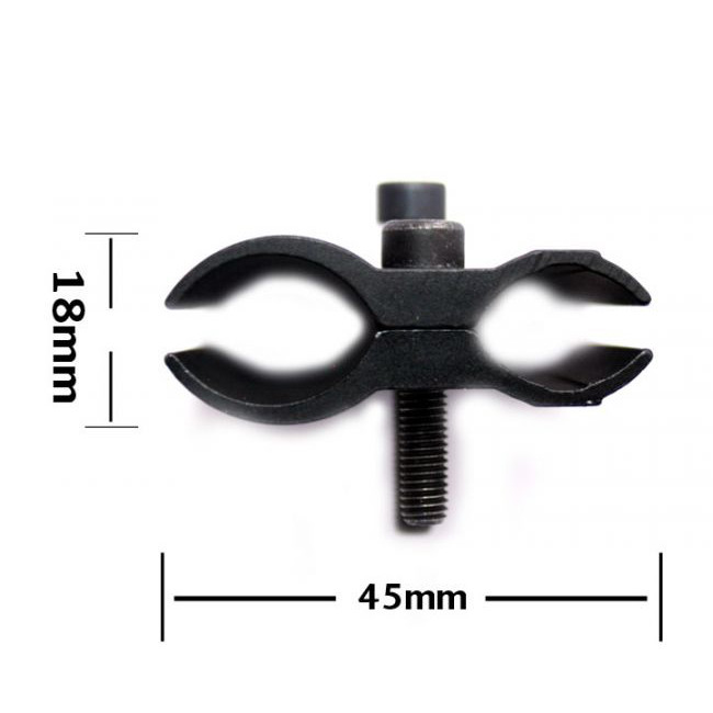 Кріплення до зброї 2 половинки алюмінієве універсальне 