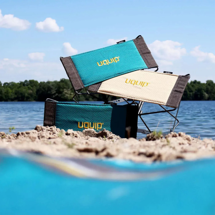 Стілець розкладний Uquip Fancy Sand/Grey (244041) 