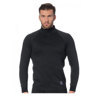 Футболка з довгим рукавом Thermowave 2 in 1 LS Jersey Zip M Black, L