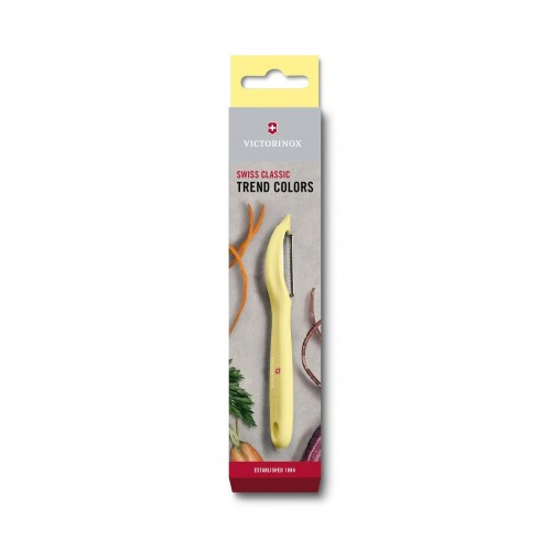 Овочечистка Victorinox Swiss Classic Trend Colors Universal Peeler (7.6075.82) лимонний 