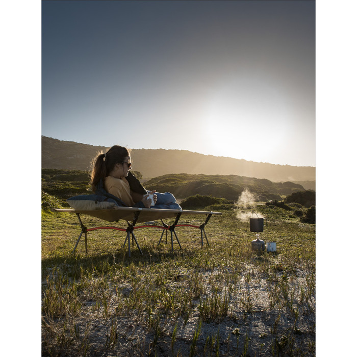 Ліжко складане Naturehike ультралегке NH19JJ006, алюміній, зелений 