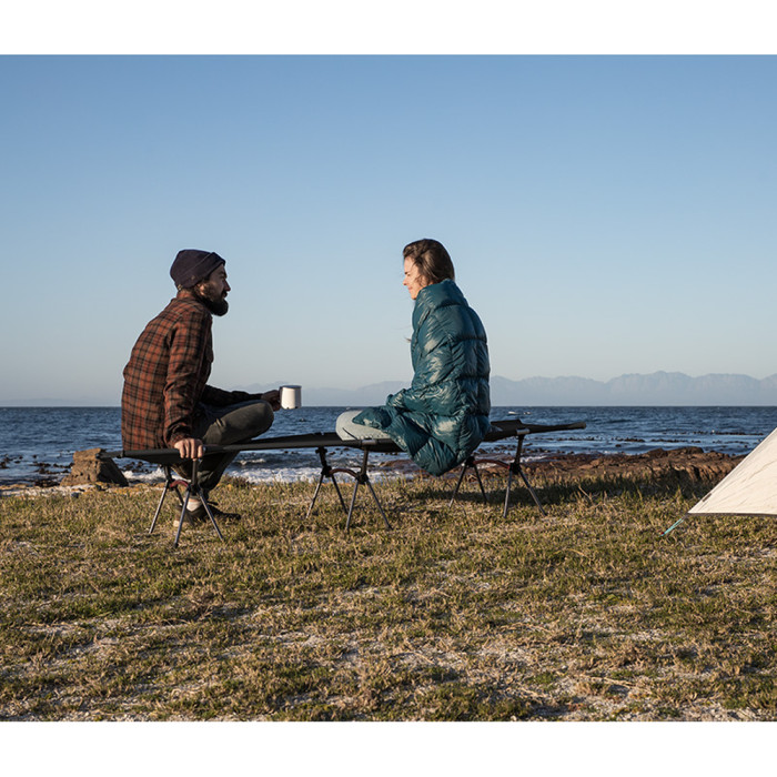 Ліжко складане Naturehike ультралегке NH19JJ006, алюміній, зелений 