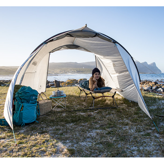 Ліжко складане Naturehike ультралегке NH19JJ006, алюміній, зелений 