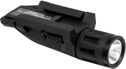 Підствольний ліхтар INFORCE WML, Black Body, White LED Gen2 (W-05-1) 