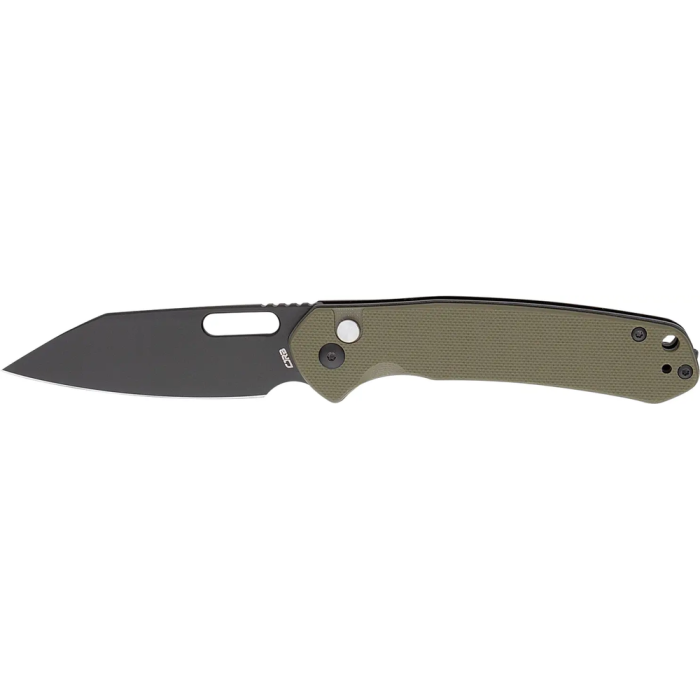 Ніж CJRB Pyrite Wharncliffe BB, AR-RPM9 Steel, G10 green 